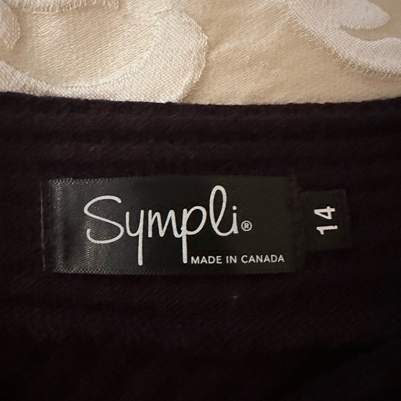 SIMPLI Made In CANADA sweater US 14 - Picture 4 of 4